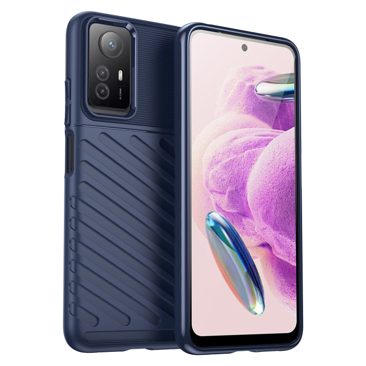 For Xiaomi Redmi Note 12S Thunderbolt Shockproof TPU Protective Soft Phone Case