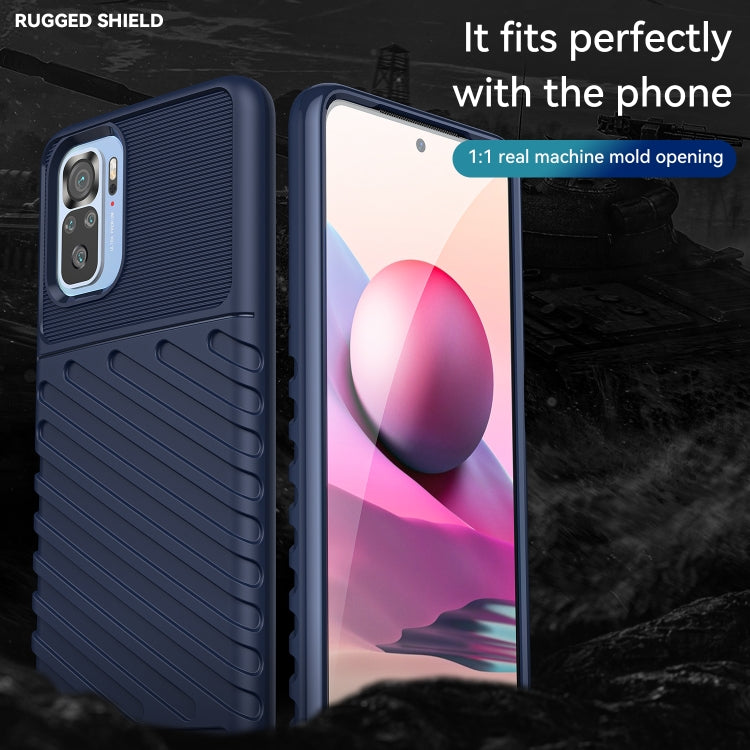 For Xiaomi Redmi Note 10S Thunderbolt Shockproof TPU Protective Soft Phone Case