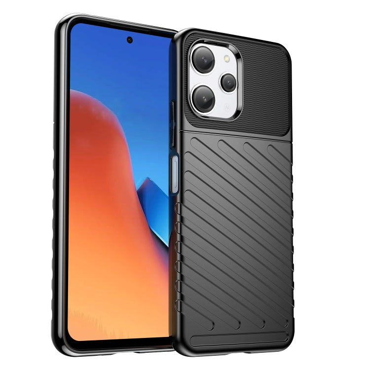 For Xiaomi Poco M6 Pro Thunderbolt Shockproof TPU Protective Soft Phone Case