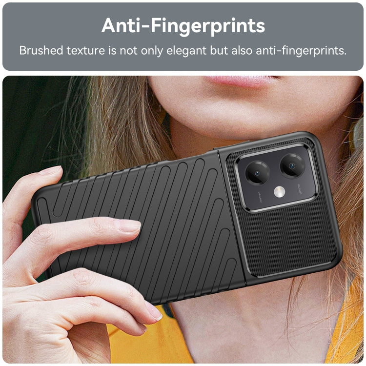 For Xiaomi Redmi Note 12R Pro Thunderbolt Shockproof TPU Protective Soft Phone Case