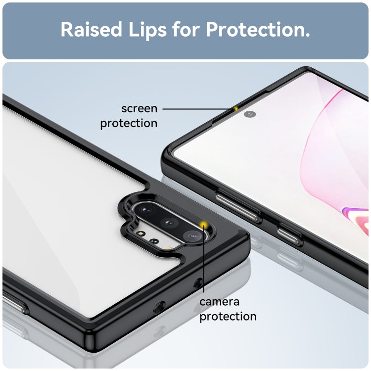 For Samsung Galaxy Note10+ Colorful Series Acrylic + TPU Phone Case