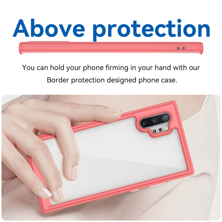 For Samsung Galaxy Note10+ Colorful Series Acrylic + TPU Phone Case