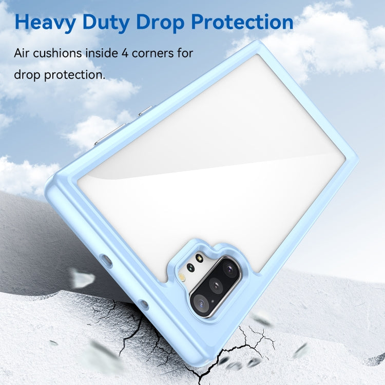 For Samsung Galaxy Note10+ Colorful Series Acrylic + TPU Phone Case