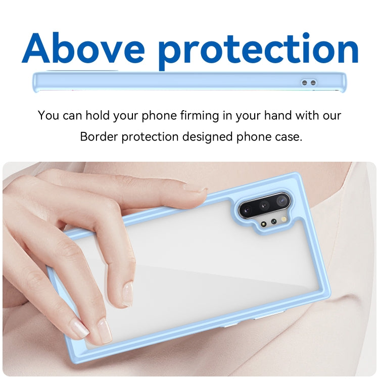 For Samsung Galaxy Note10+ Colorful Series Acrylic + TPU Phone Case