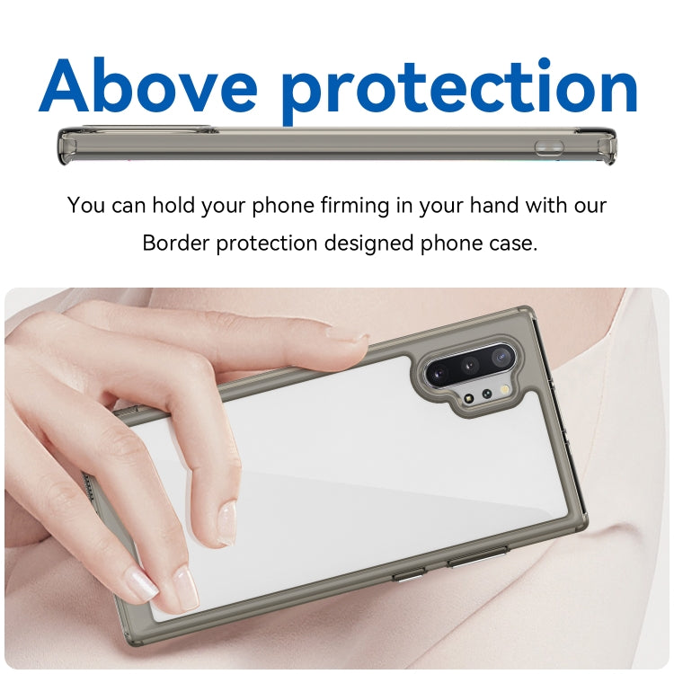 For Samsung Galaxy Note10+ Colorful Series Acrylic + TPU Phone Case