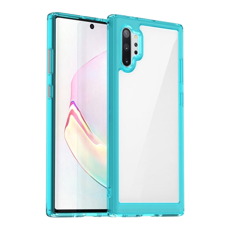 For Samsung Galaxy Note10+ Colorful Series Acrylic + TPU Phone Case