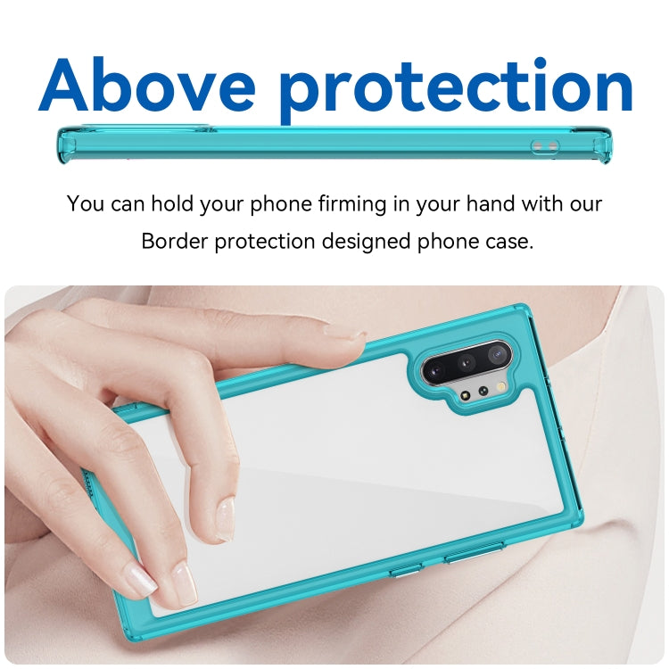 For Samsung Galaxy Note10+ Colorful Series Acrylic + TPU Phone Case