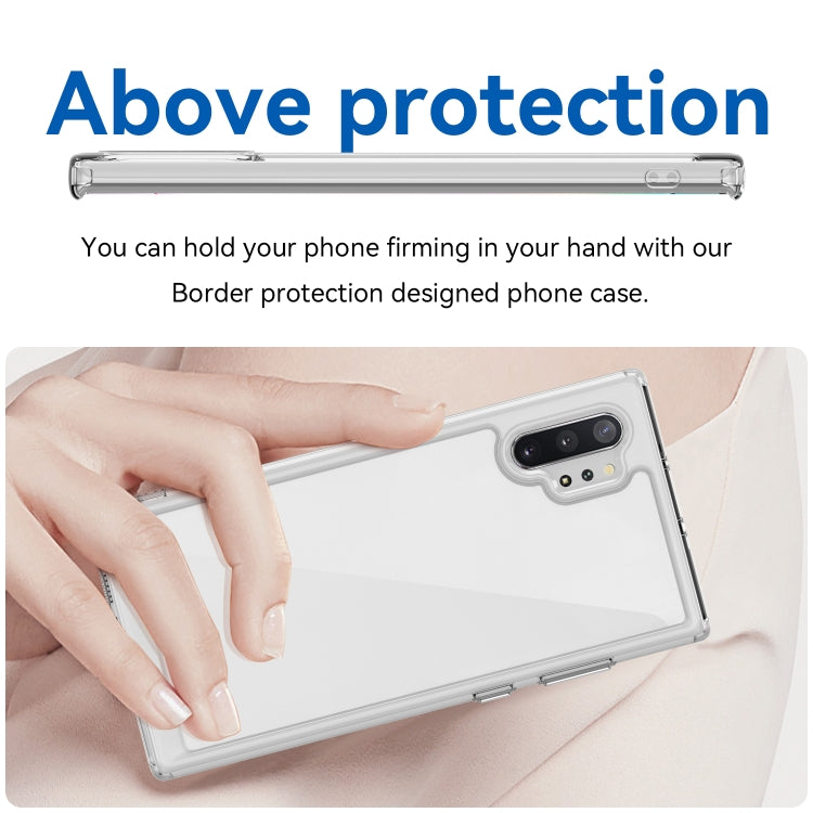 For Samsung Galaxy Note10+ Colorful Series Acrylic + TPU Phone Case