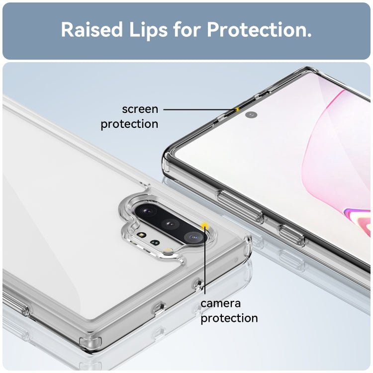 For Samsung Galaxy Note10+ Colorful Series Acrylic + TPU Phone Case