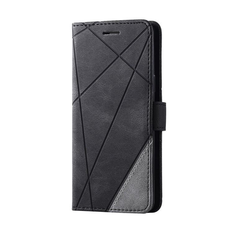 For Samsung Galaxy S9 Skin Feel Splicing Horizontal Flip Leather Case with Holder & Card Slots & Wallet & Photo Frame