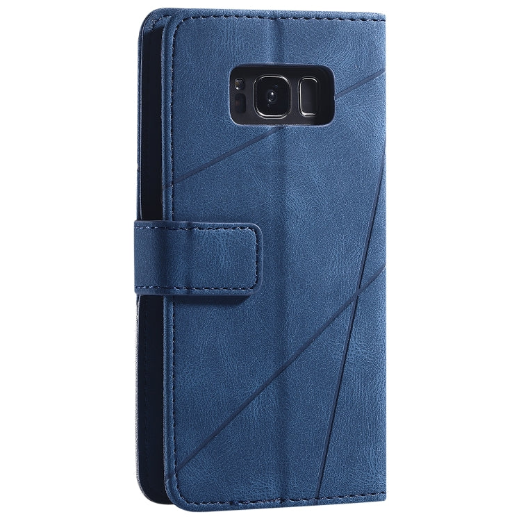 For Samsung Galaxy S8 Skin Feel Splicing Horizontal Flip Leather Case with Holder & Card Slots & Wallet & Photo Frame