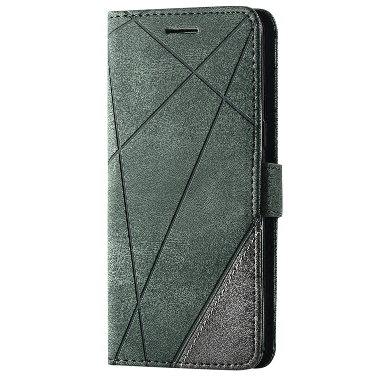 For Samsung Galaxy S8 Skin Feel Splicing Horizontal Flip Leather Case with Holder & Card Slots & Wallet & Photo Frame