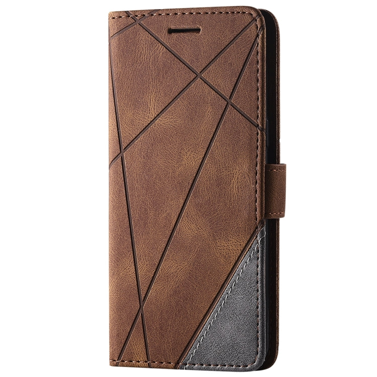 For Samsung Galaxy S8 Skin Feel Splicing Horizontal Flip Leather Case with Holder & Card Slots & Wallet & Photo Frame