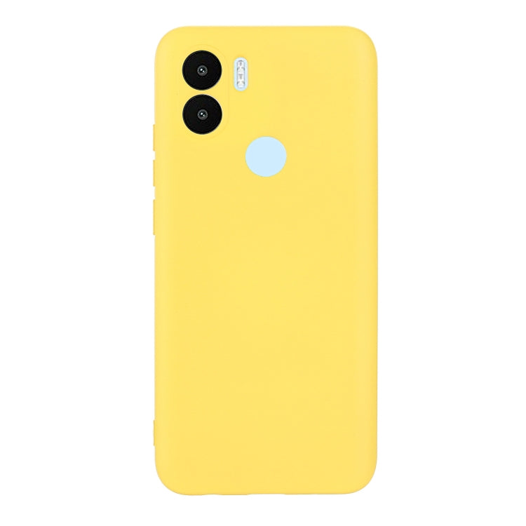 For Xiaomi Poco C51 Pure Color Liquid Silicone Shockproof Phone Case