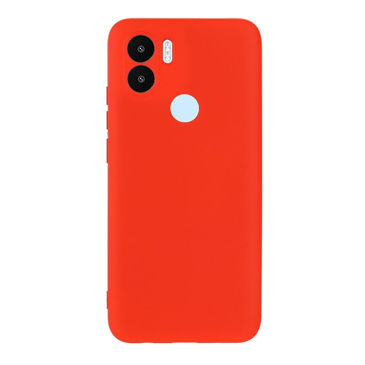For Xiaomi Poco C51 Pure Color Liquid Silicone Shockproof Phone Case