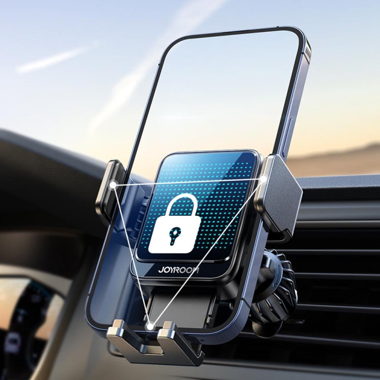 JOYROOM JR-ZS341 Car Air Vent 15W Magnetic Suction Wireless Charging Bracket(Silver)