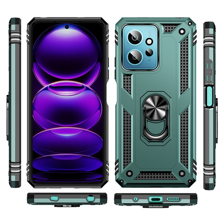 For Xiaomi Redmi Note 12 4G Global Shockproof TPU + PC Phone Case with Holder