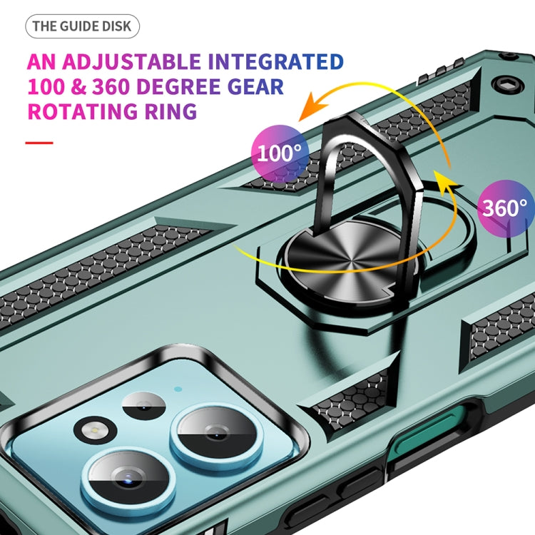 For Xiaomi Redmi Note 12 4G Global Shockproof TPU + PC Phone Case with Holder