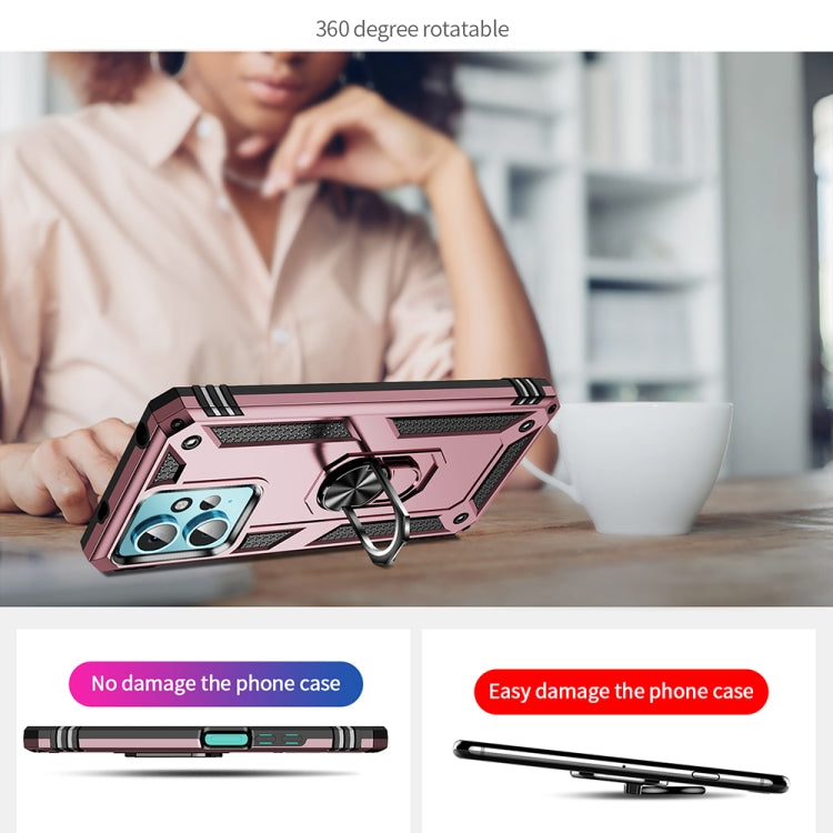 For Xiaomi Redmi Note 12 4G Global Shockproof TPU + PC Phone Case with Holder