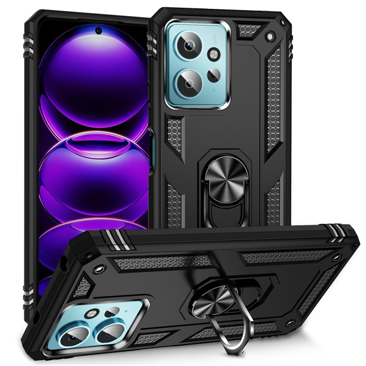 For Xiaomi Redmi Note 12 4G Global Shockproof TPU + PC Phone Case with Holder