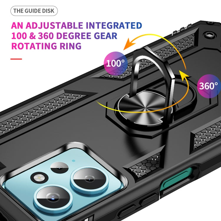 For Xiaomi Redmi Note 12 4G Global Shockproof TPU + PC Phone Case with Holder