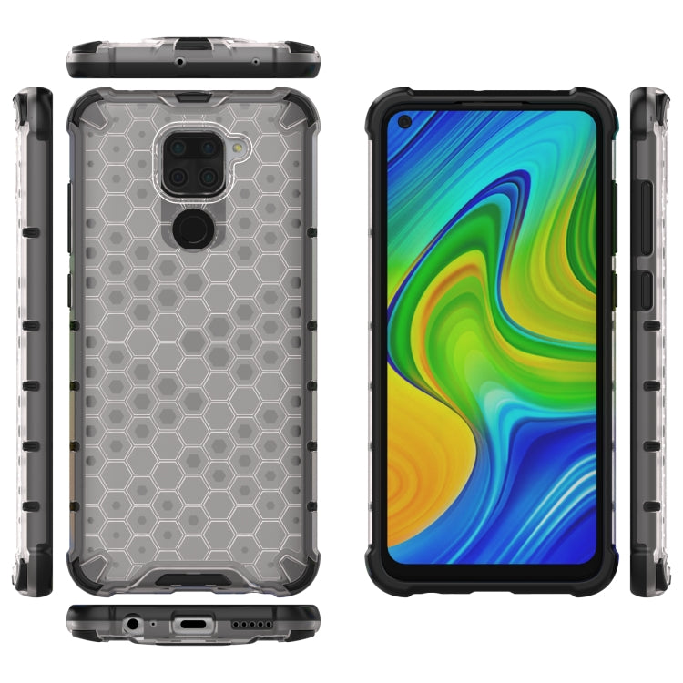 For Xiaomi Redmi Note 9 Shockproof Honeycomb PC + TPU Protective Case