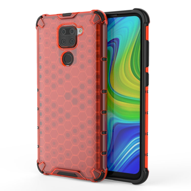 For Xiaomi Redmi Note 9 Shockproof Honeycomb PC + TPU Protective Case