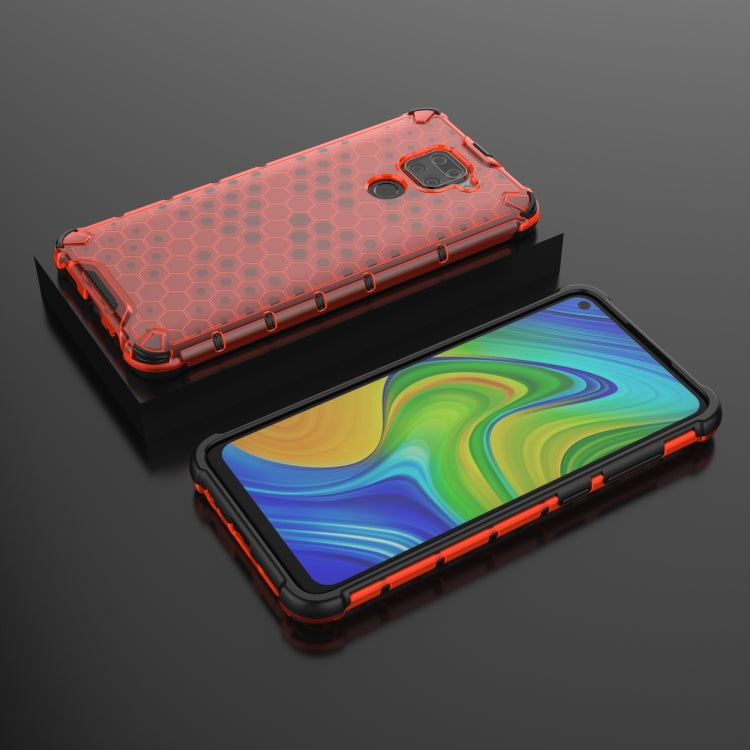 For Xiaomi Redmi Note 9 Shockproof Honeycomb PC + TPU Protective Case