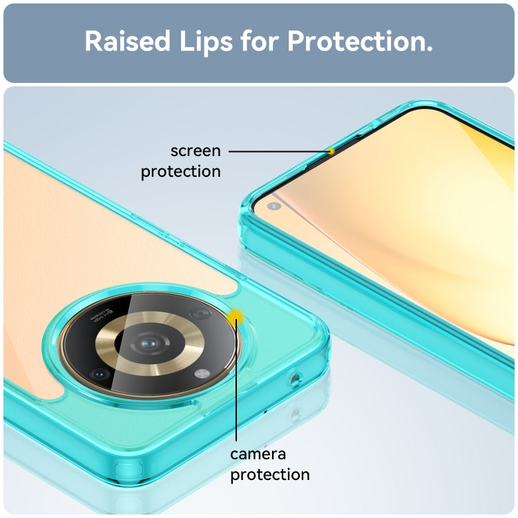 For Realme 11 5G Colorful Series Acrylic + TPU Phone Case