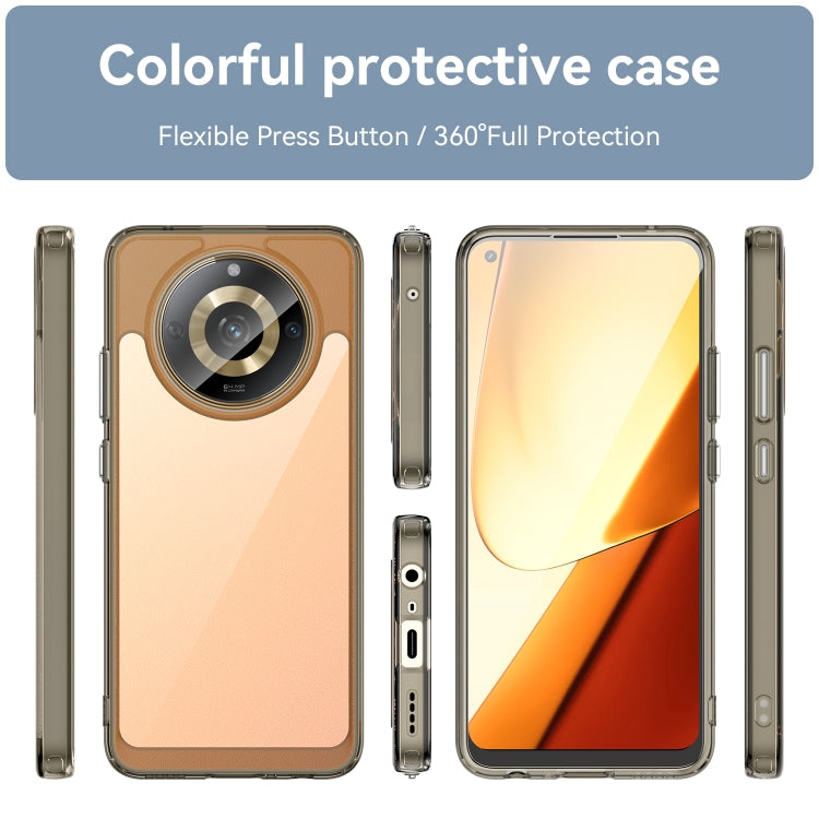 For Realme 11 5G Colorful Series Acrylic + TPU Phone Case