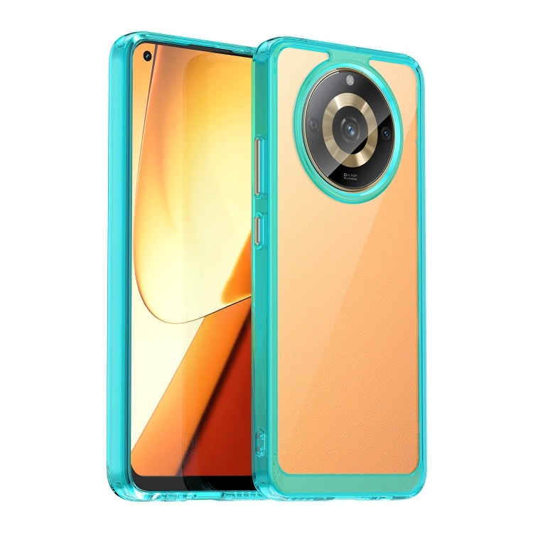 For Realme11 5G Colorful Series Acrylic + TPU Phone Case