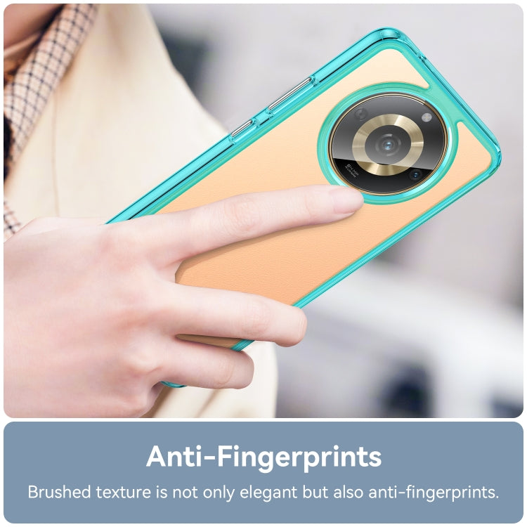 For Realme11 5G Colorful Series Acrylic + TPU Phone Case