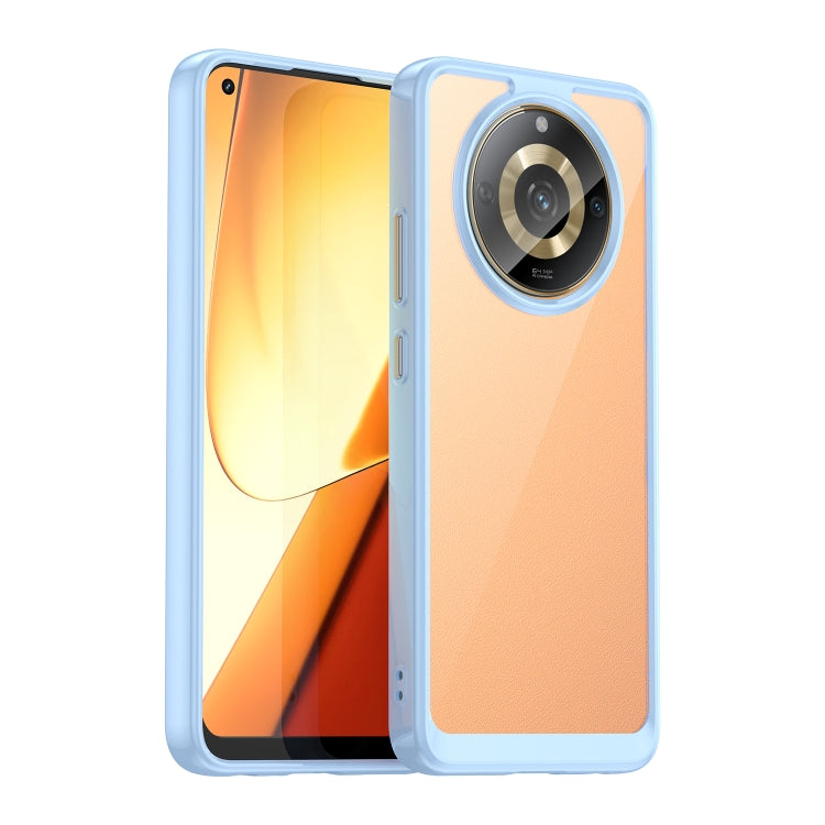 For Realme11 5G Colorful Series Acrylic + TPU Phone Case
