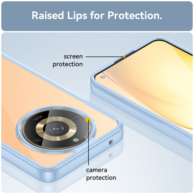 For Realme11 5G Colorful Series Acrylic + TPU Phone Case