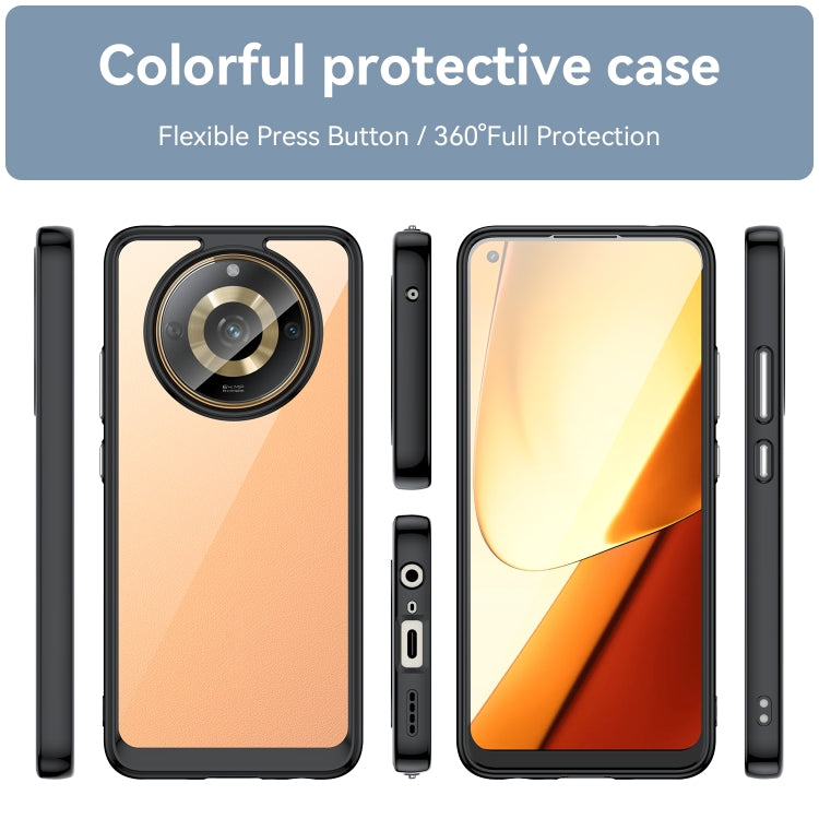 For Realme11 5G Colorful Series Acrylic + TPU Phone Case