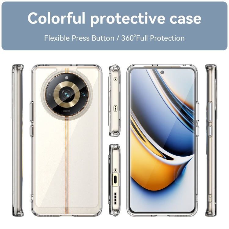 For Realme 11 Pro Colorful Series Acrylic + TPU Phone Case