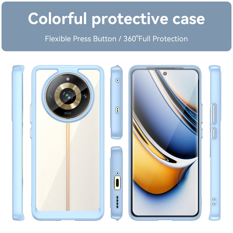 For Realme 11 Pro Colorful Series Acrylic + TPU Phone Case