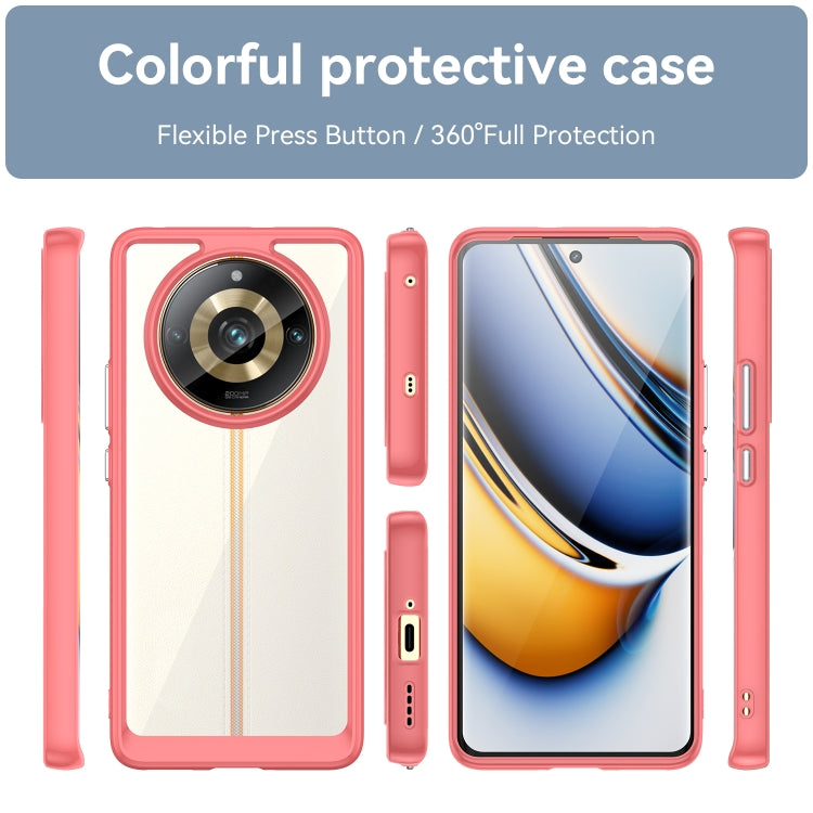 For Realme 11 Pro Colorful Series Acrylic + TPU Phone Case