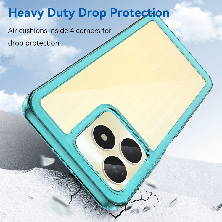 For Realme C53 India Colorful Series Acrylic + TPU Phone Case