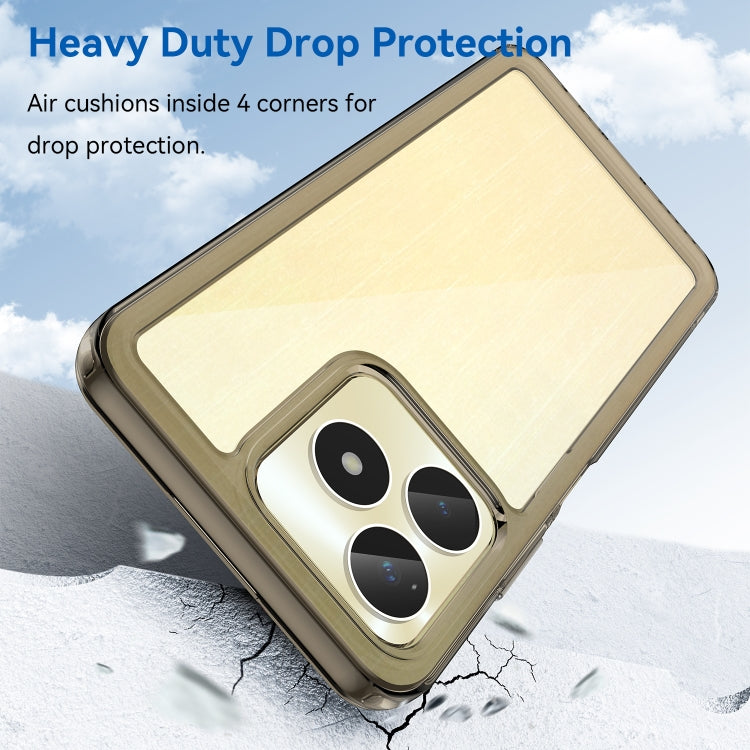 For Realme C53 India Colorful Series Acrylic + TPU Phone Case