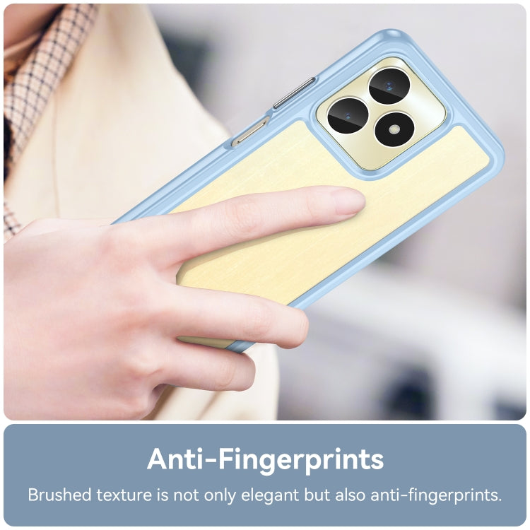 For Realme C53 India Colorful Series Acrylic + TPU Phone Case