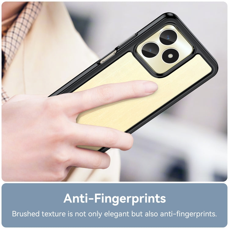 For Realme C53 India Colorful Series Acrylic + TPU Phone Case