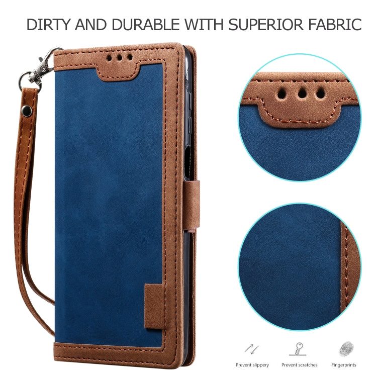 For Xiaomi Redmi Note 9 Retro Splicing Horizontal Flip Leather Case with Card Slots & Holder & Wallet