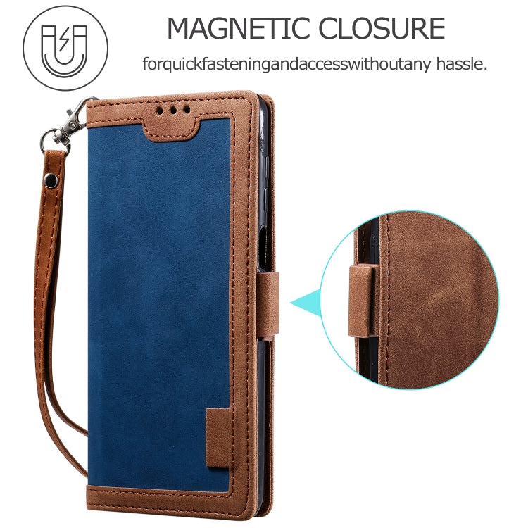 For Xiaomi Redmi Note 9 Retro Splicing Horizontal Flip Leather Case with Card Slots & Holder & Wallet