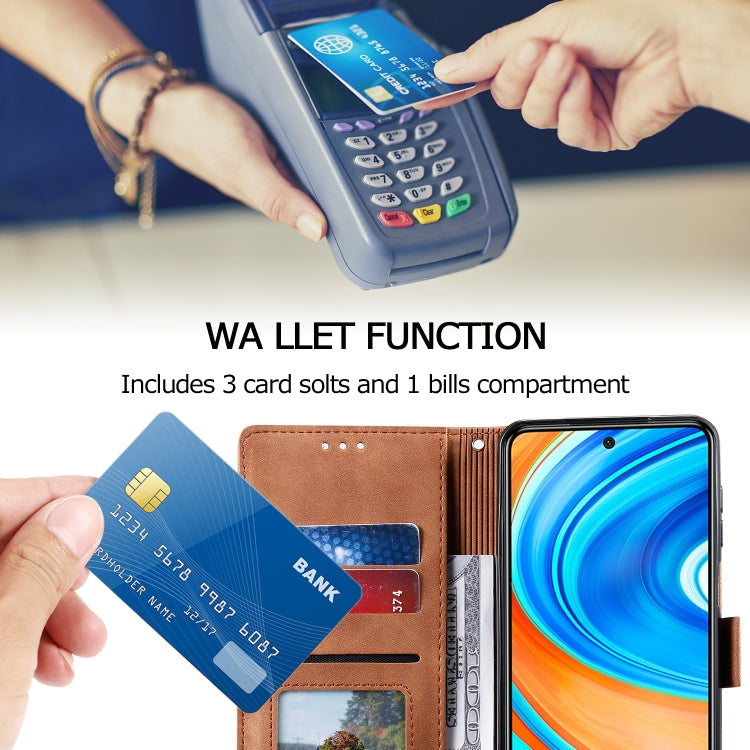 For Xiaomi Redmi Note 9 Retro Splicing Horizontal Flip Leather Case with Card Slots & Holder & Wallet