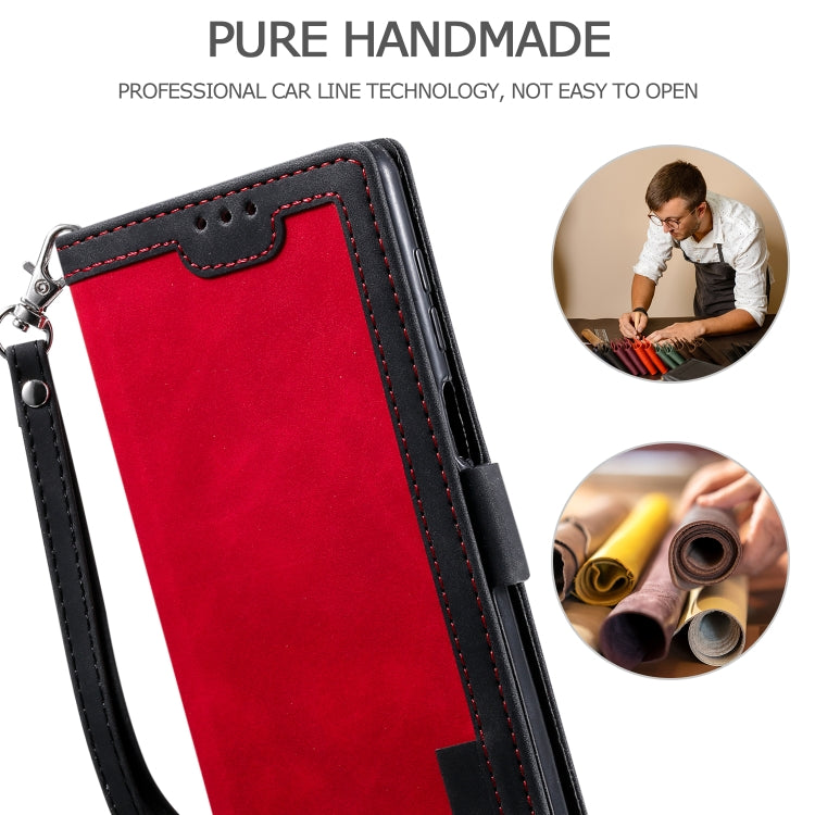 For Xiaomi Redmi Note 9 Retro Splicing Horizontal Flip Leather Case with Card Slots & Holder & Wallet