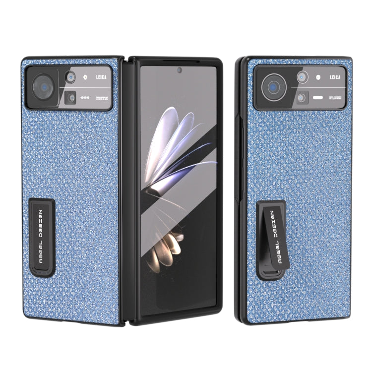 For Xiaomi Mix Fold 2 Integrated Diamond Series Black Edge Phone Case with Holder