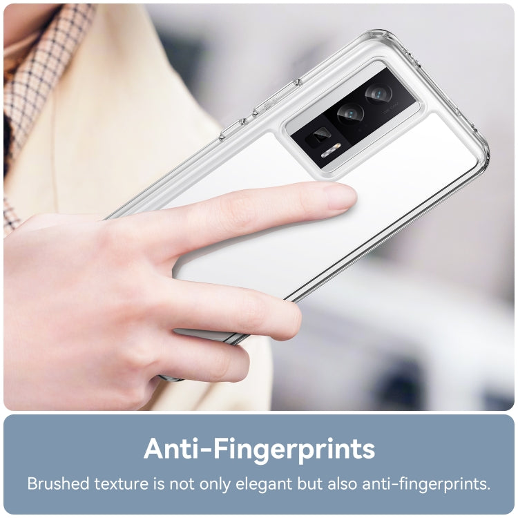 For Xiaomi Poco F5 Pro Colorful Series Acrylic + TPU Phone Case