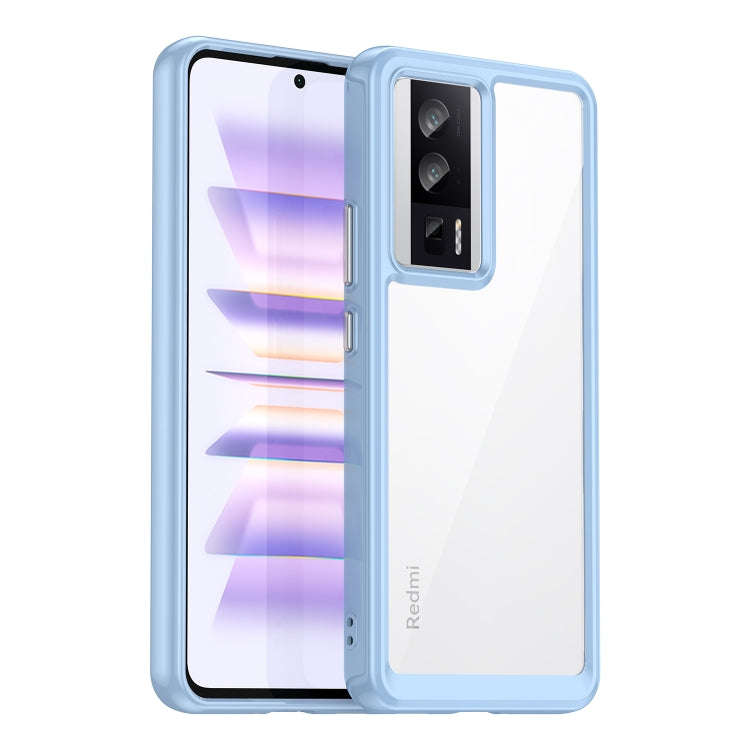 For Xiaomi Poco F5 Pro Colorful Series Acrylic + TPU Phone Case