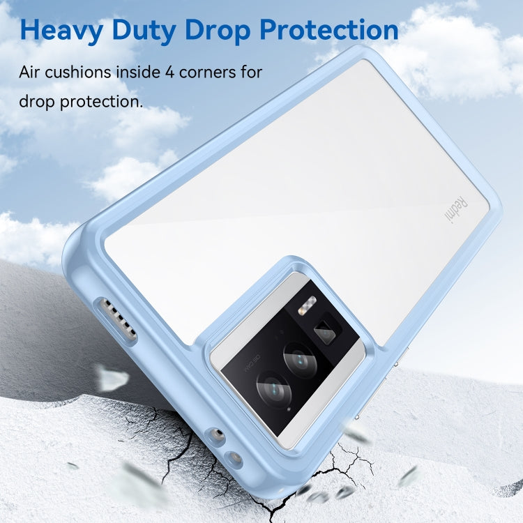 For Xiaomi Poco F5 Pro Colorful Series Acrylic + TPU Phone Case